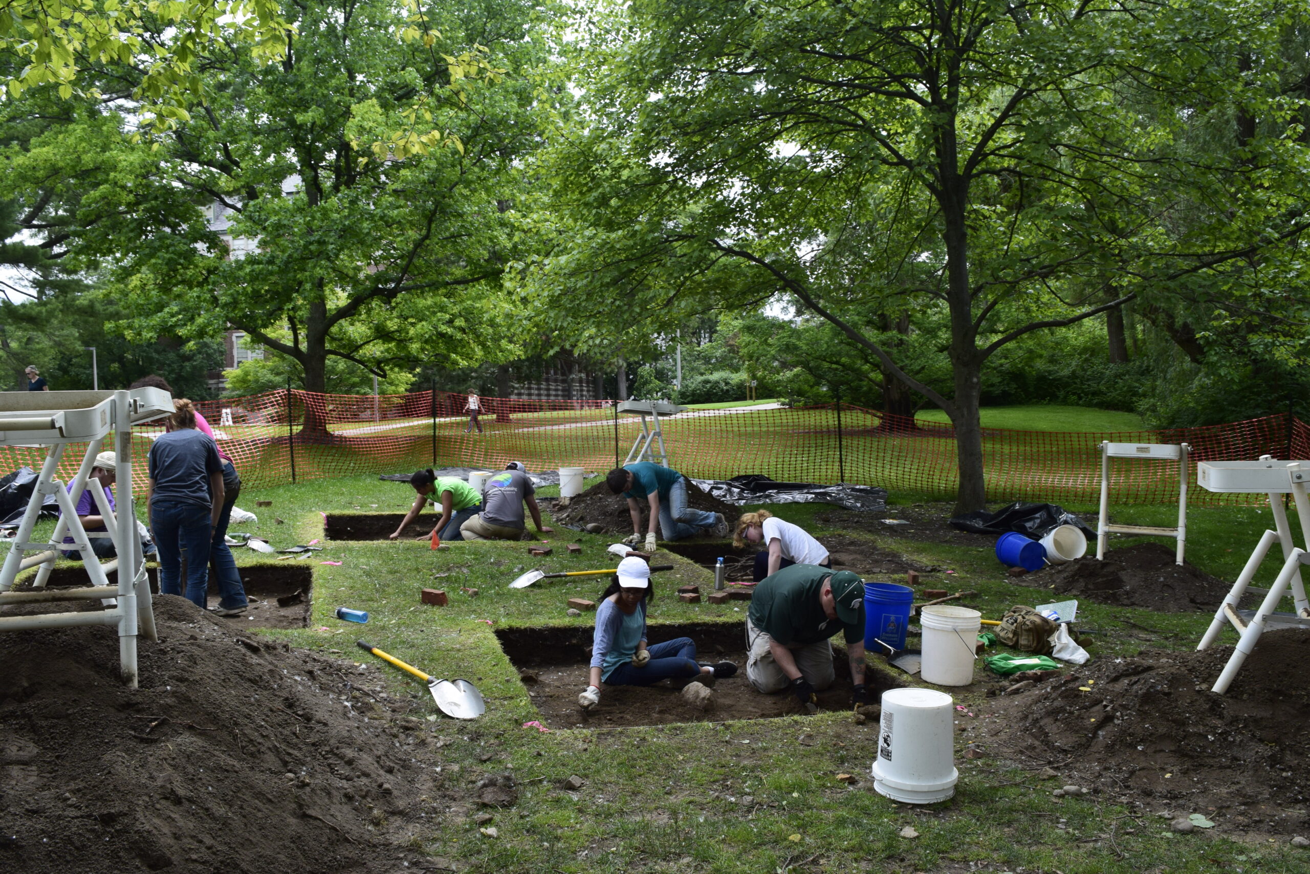 S3 campus archaeology dig
